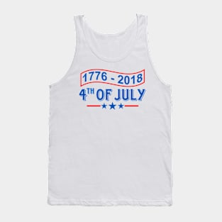 1776 - 2018 4th of July Tank Top